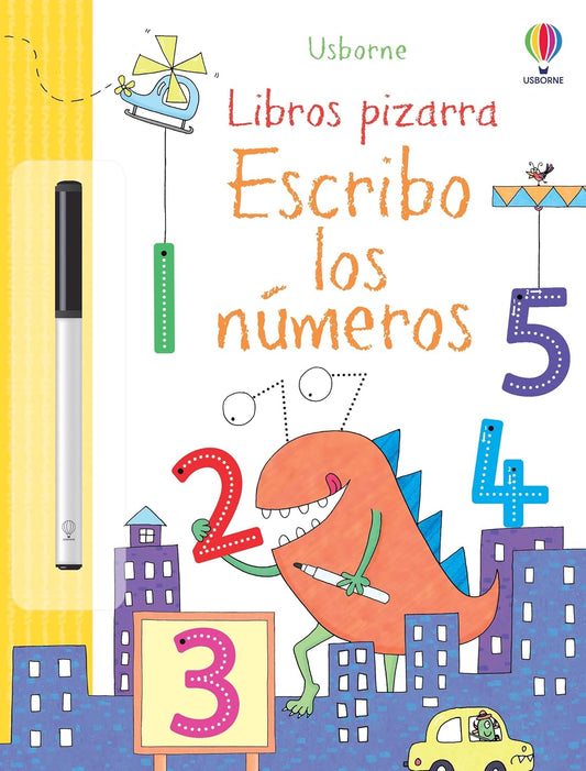 Usborne Libro pizarra Escribo los números