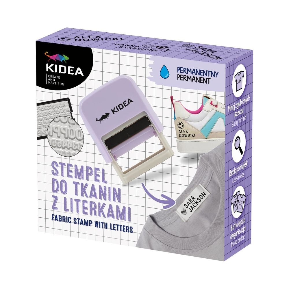 Kidea Sello para tela personalizable autotintando