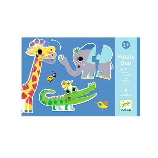 Djeco Puzzle Dúo Animales