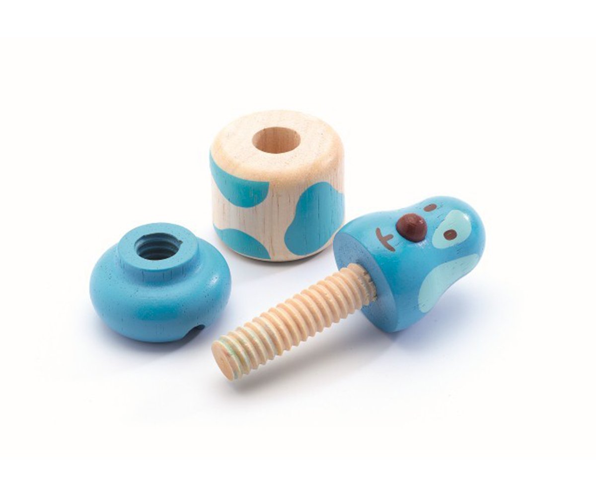 Djeco Vis-animo Animales para atornillar