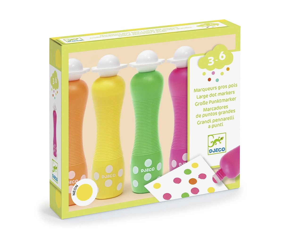 Djeco Marcadores espuma Flúor