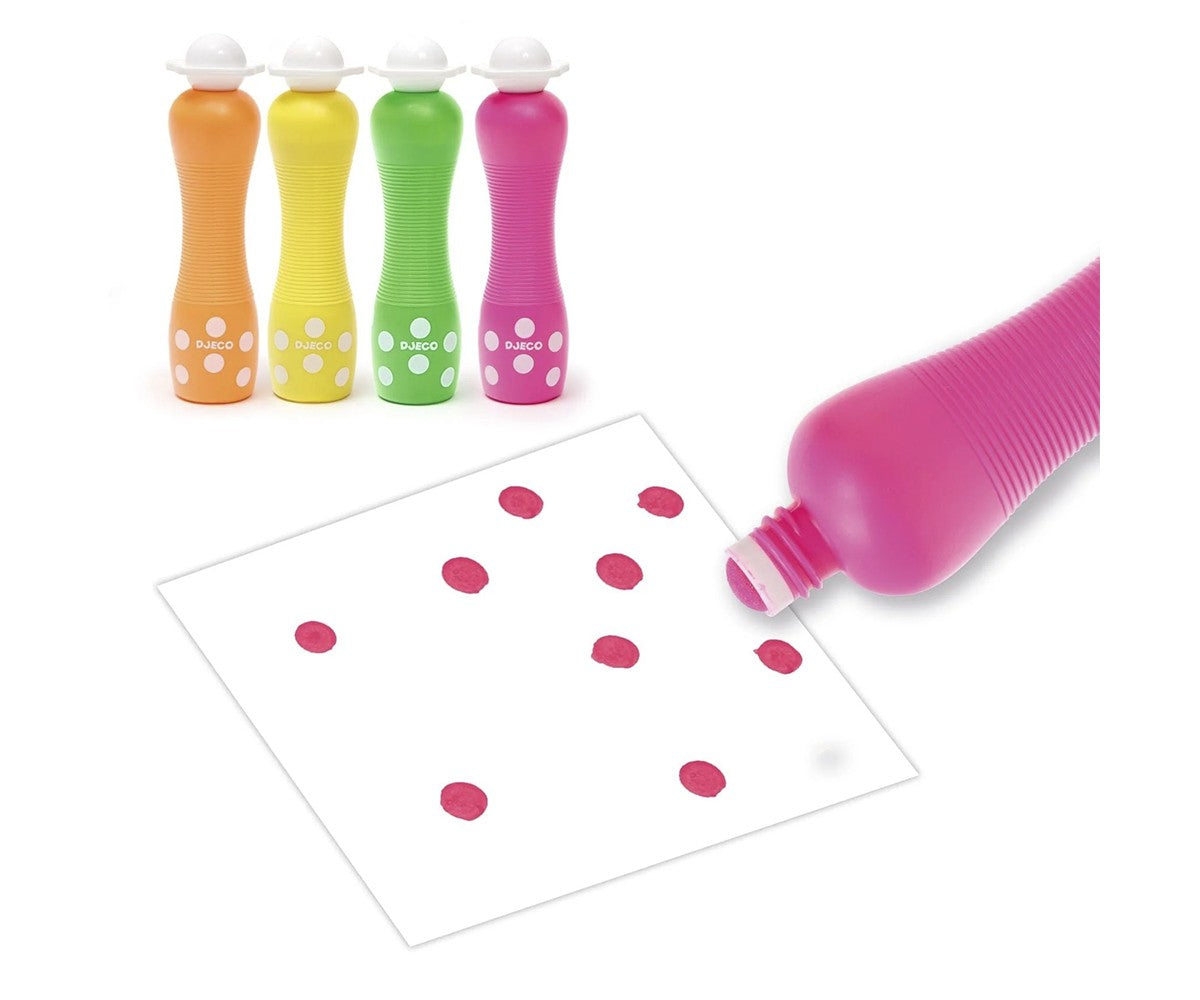 Djeco Marcadores espuma Flúor