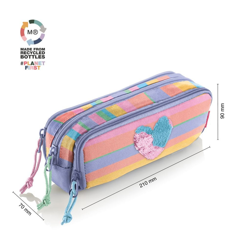 MiquelRius Estuche portatodo triple Colorful