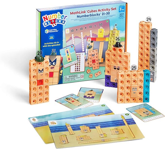 Numberblocks Activity set 21-30