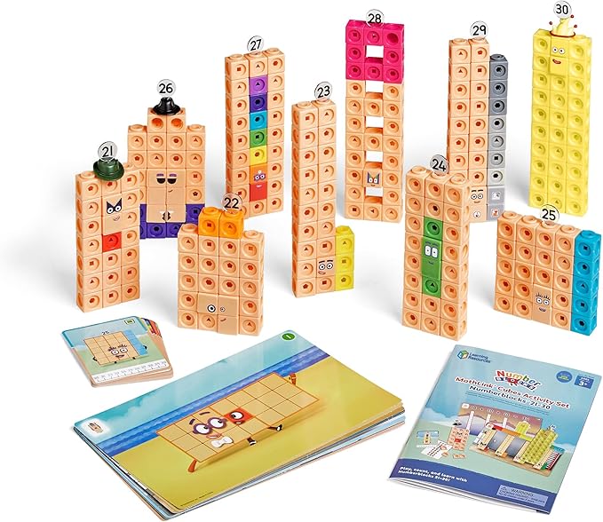 Numberblocks Activity set 21-30