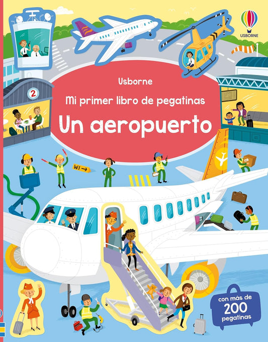 Mi primer libro de pegatinas Un Aeropuerto