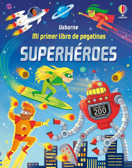 Mi primer libro de pegatinas Superhéroes
