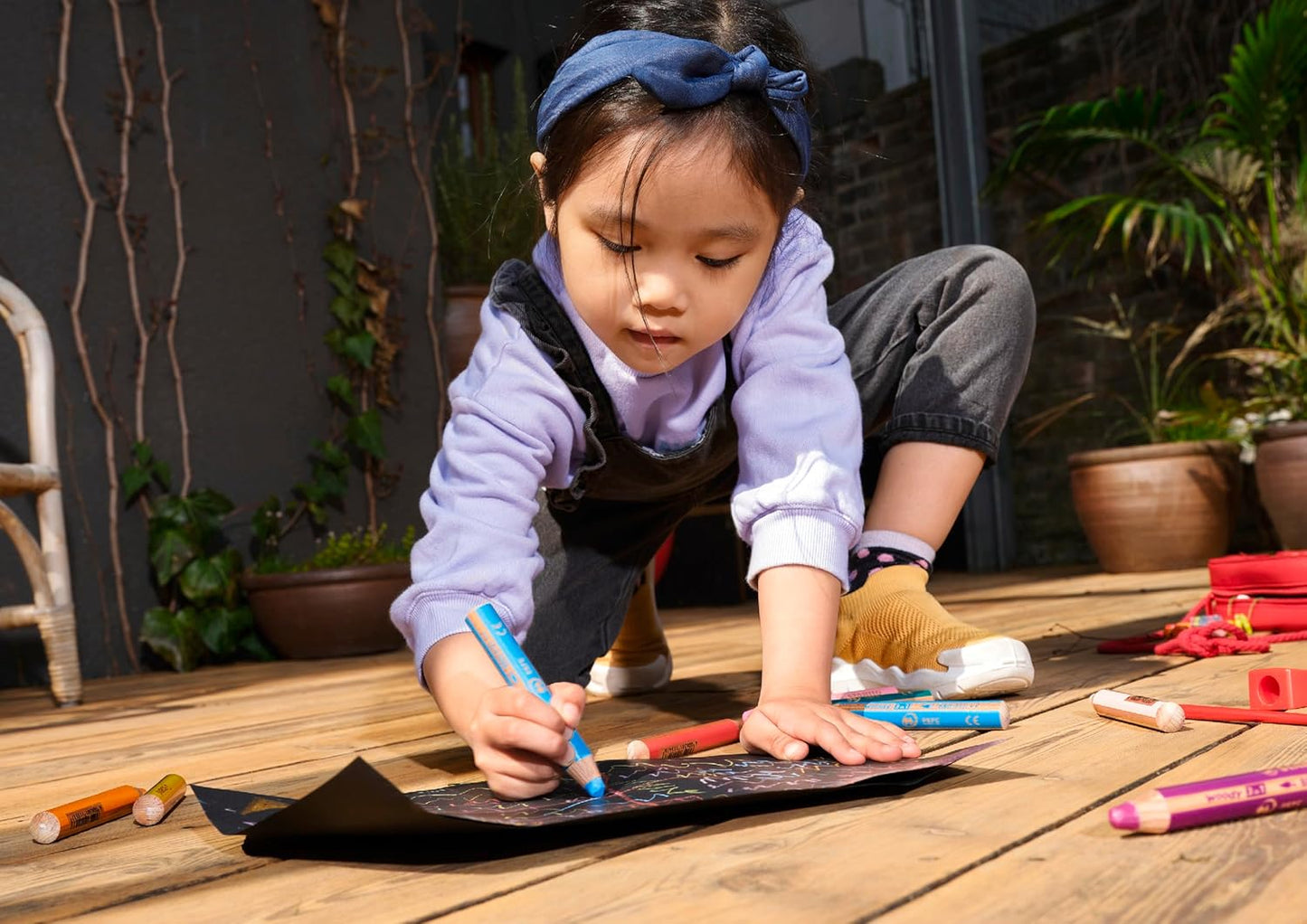 Stabilo Lapices Woody 3 en 1 Estuche 10 colores