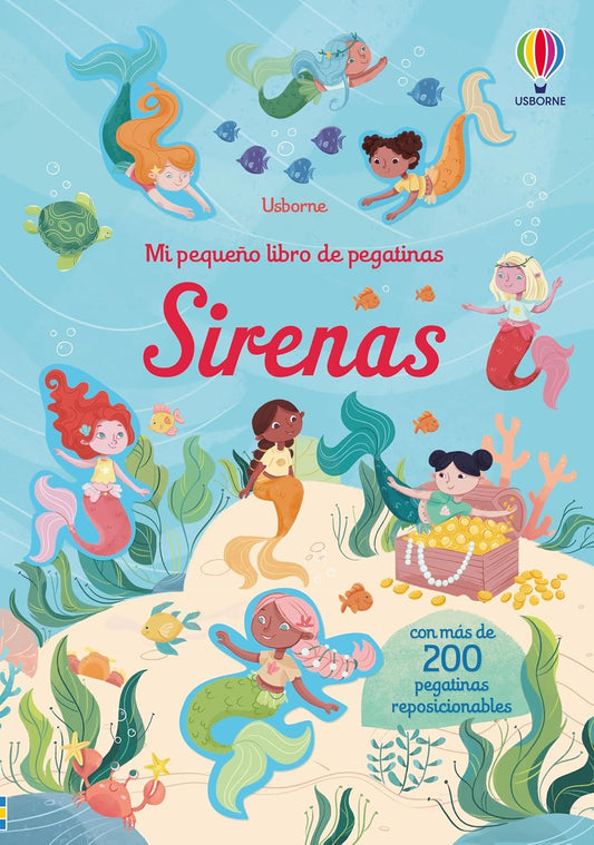 Mi pequeño libro de pegatinas Sirenas