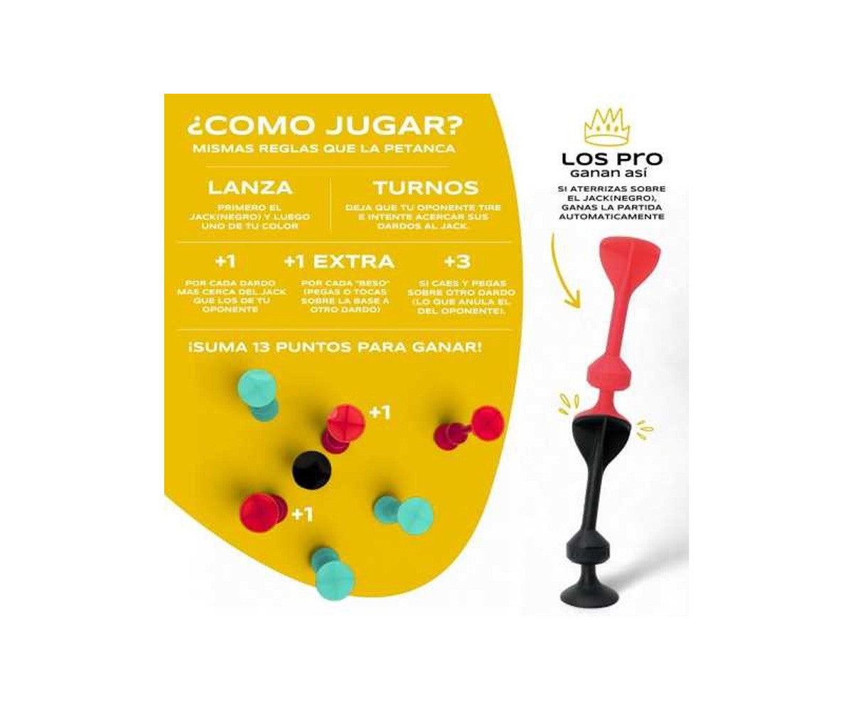 Tossit Set 3 Dardos de silicona con ventosa Naranja