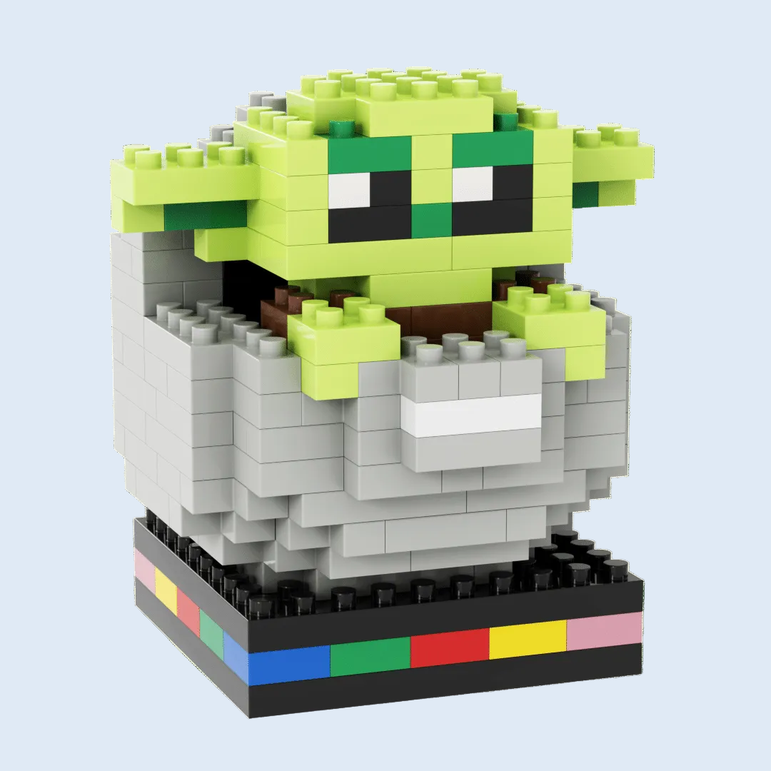 Pixoworld Baby Yoda