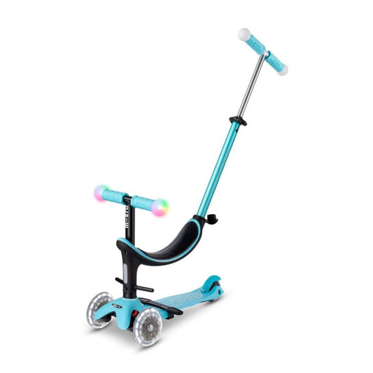 Micro Patinete Mini2Grow Deluxe Magic Led Azul