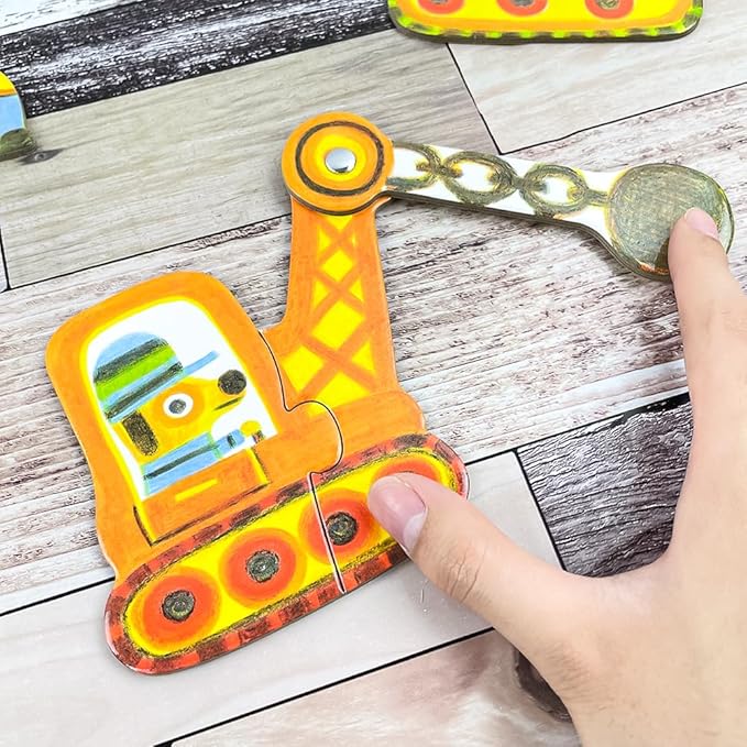 Djeco Puzzle Duo Vehículos