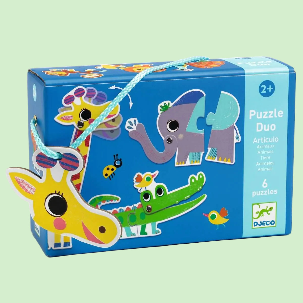 Djeco Puzzle Dúo Animales