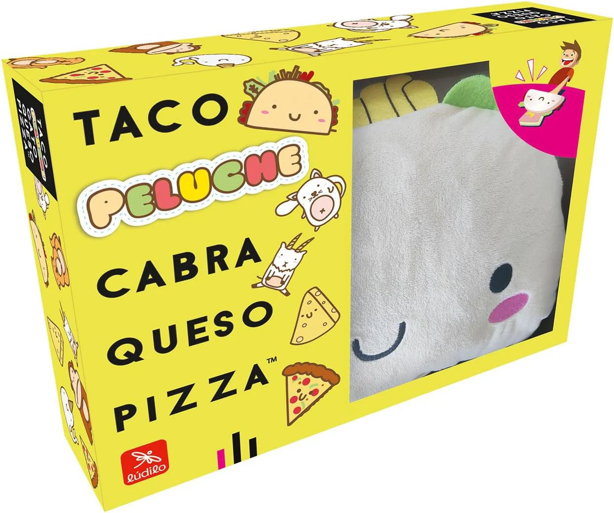 Lúdilo Taco Peluche Cabra Queso Pizza