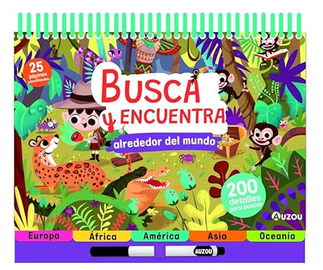 Auzou Busca y encuentra Alrededor del mundo