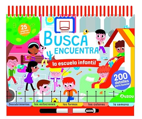 Auzou Busca y encuentra En la Escuela Infantil
