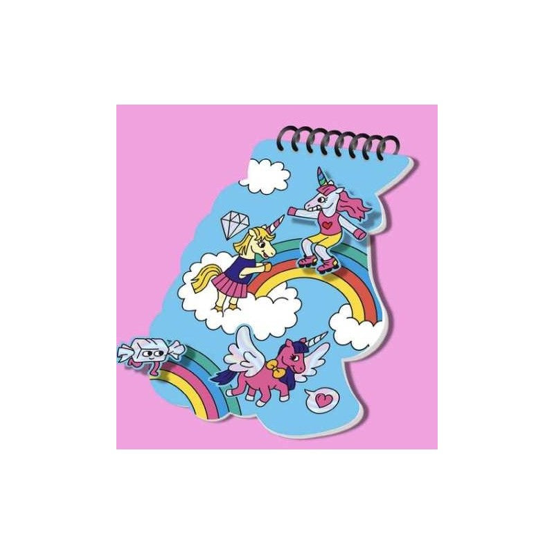 Omy Libreta de pegatinas Unicornio
