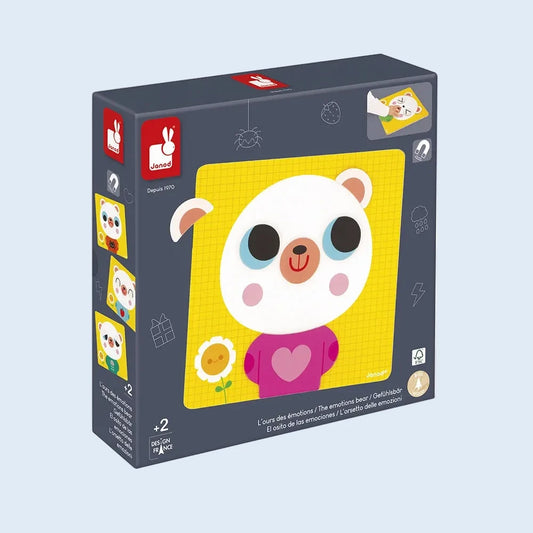 Janod Juego magnético El oso emocional