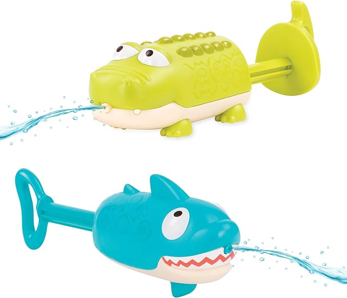 B.Toys Lanzadores de agua tiburón y cocodrilo
