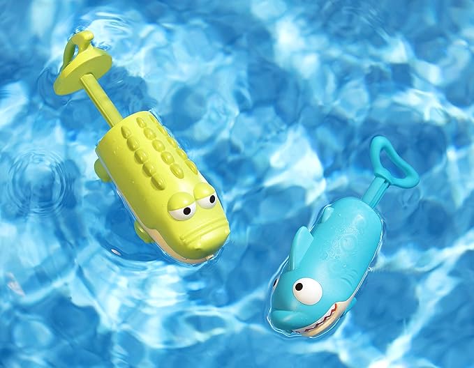 B.Toys Lanzadores de agua tiburón y cocodrilo