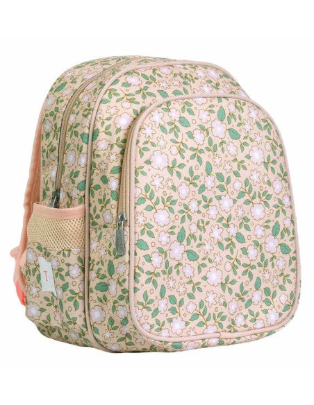 A Little Lovely Mochila con bolsillo térmico Blossom Pink