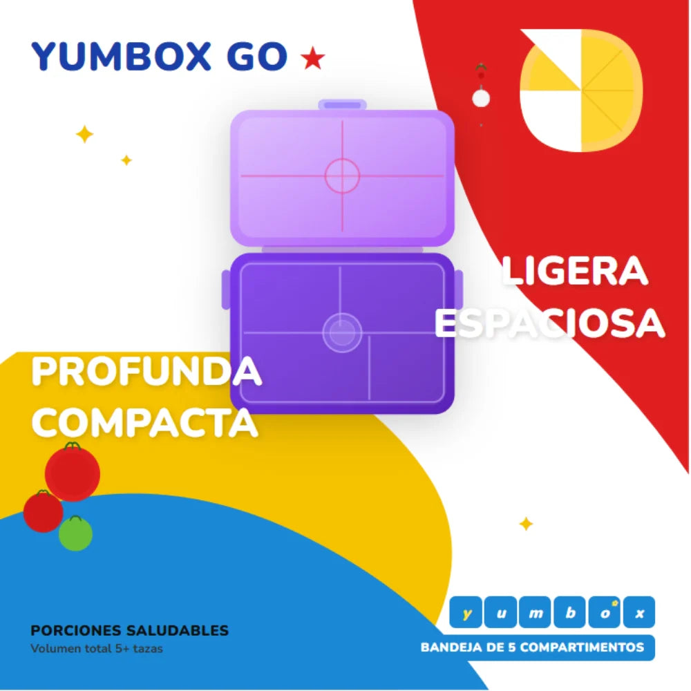 Yumbox Go Bento Box Kyoto Purple