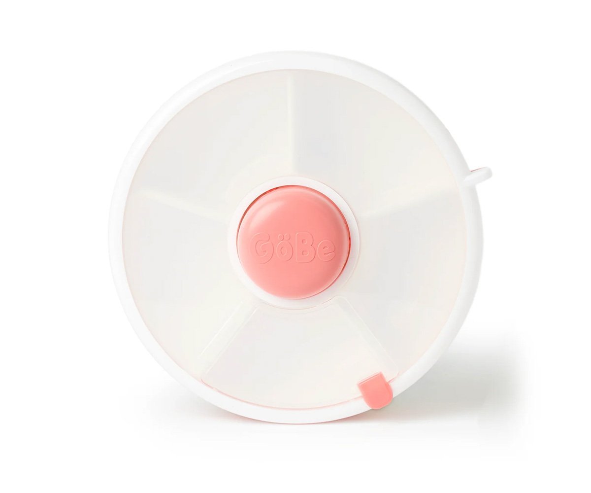 Gobe Caja Almuerzo Spinner pequeña Coral Rosa