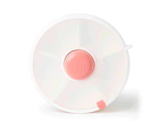 Gobe Caja Almuerzo Spinner pequeña Coral Rosa