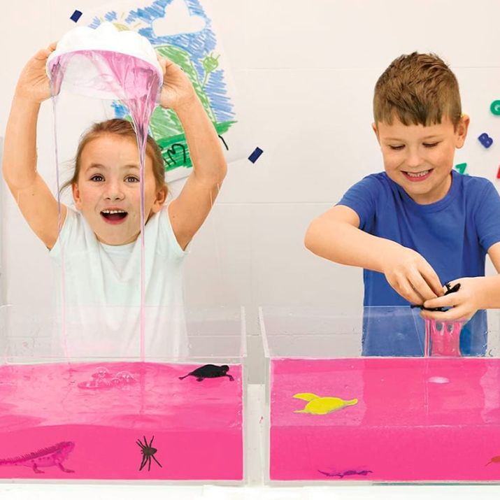 Zimpli Glitter Slime Play Glittery Pink