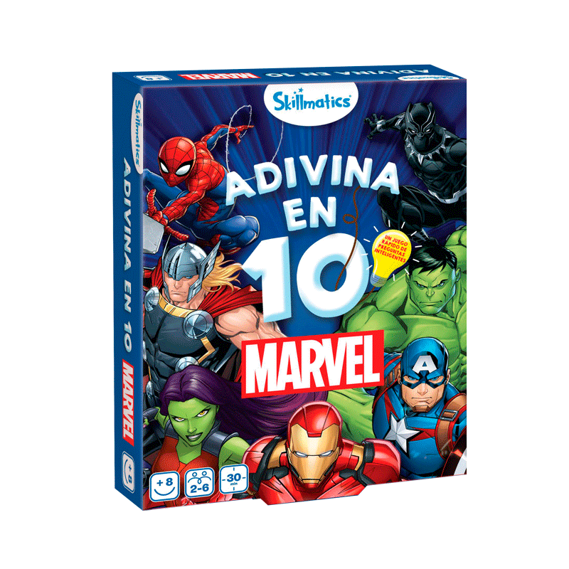 Ludilo Skillmatics Adivina en 10 Marvel