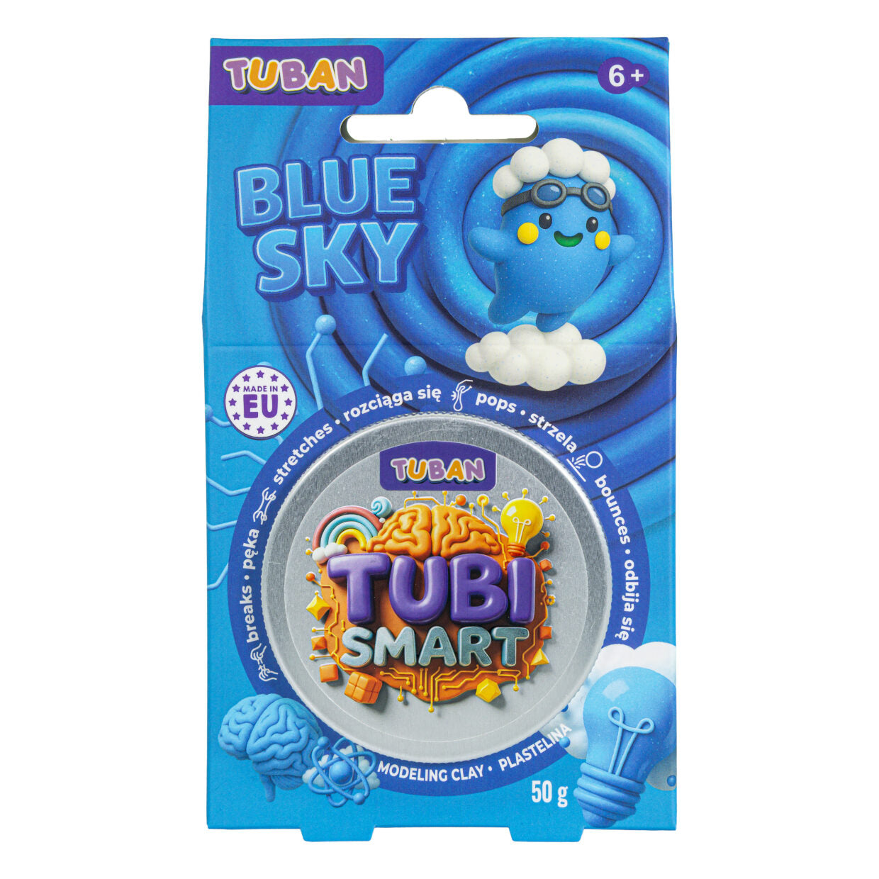 Tuban Plastilina Tubi Smart Blue Sky