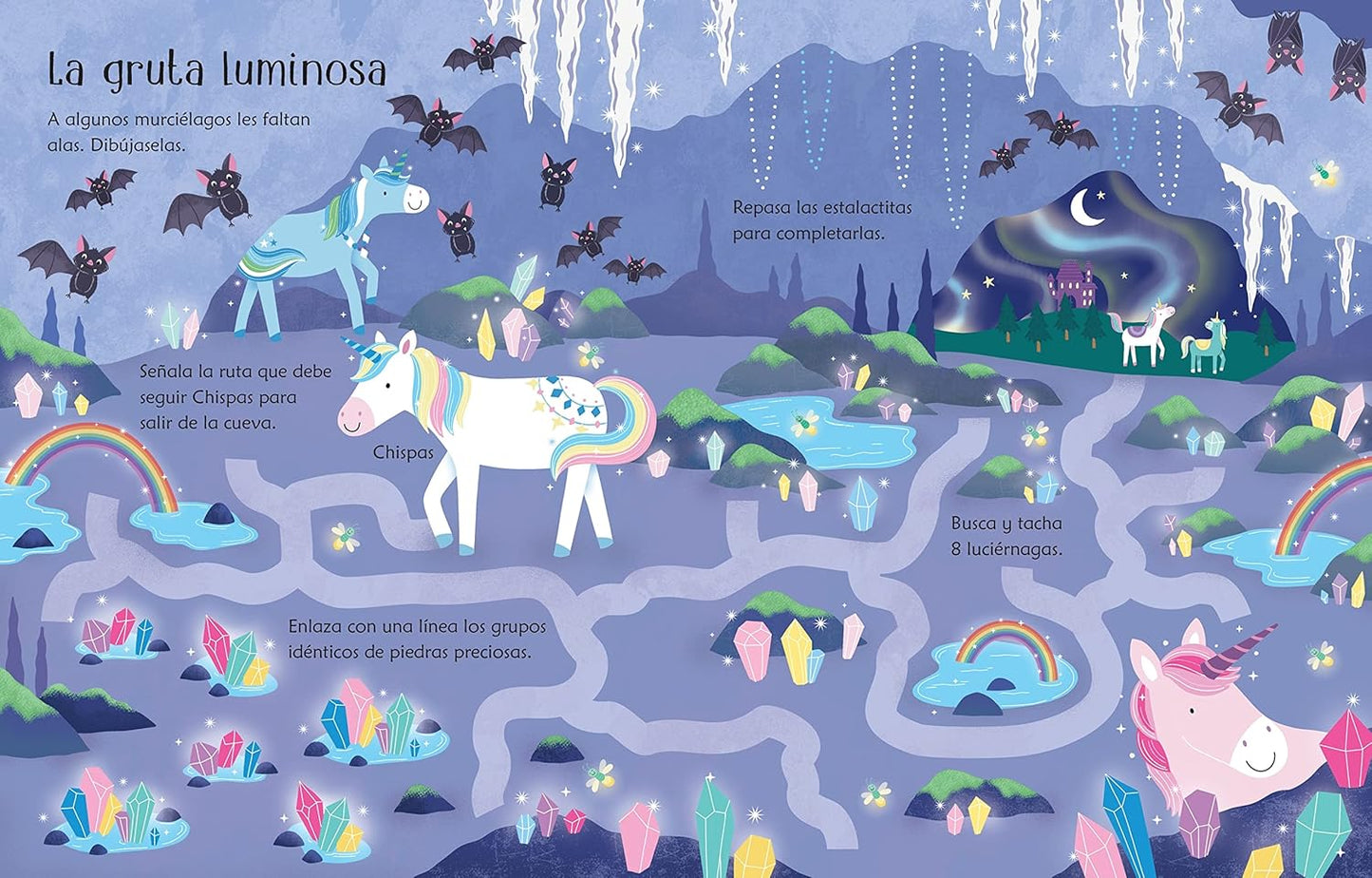 Libro Pizarra El mundo de los unicornios