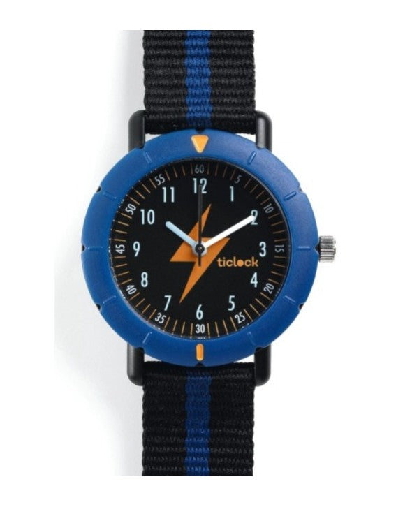 Reloj De Aprendizaje Tigre De Djeco – Pulsera Educativa Con Esfera Ilustrada Y Movimiento Japonés Miyota