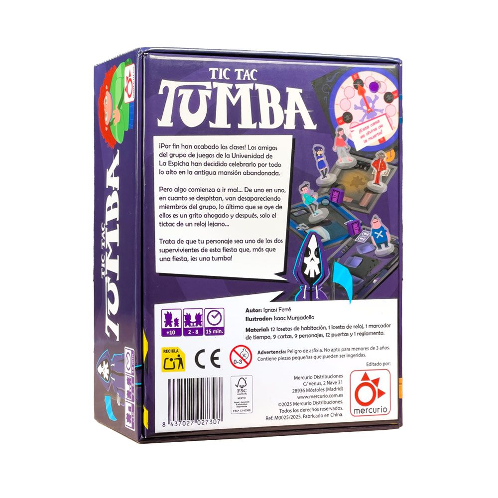 Mercurio Tic Tac Tumba