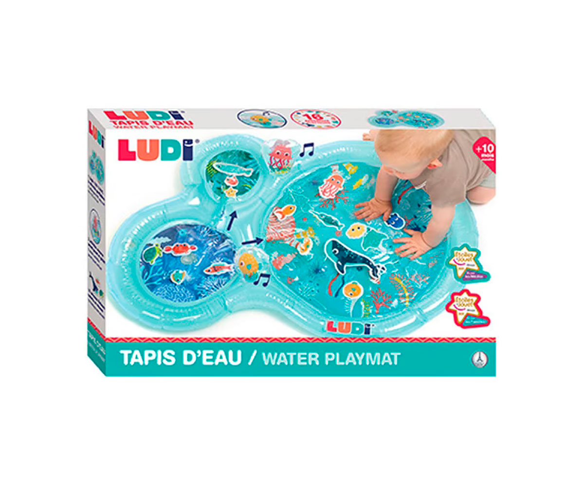 Ludi alfombra agua azul