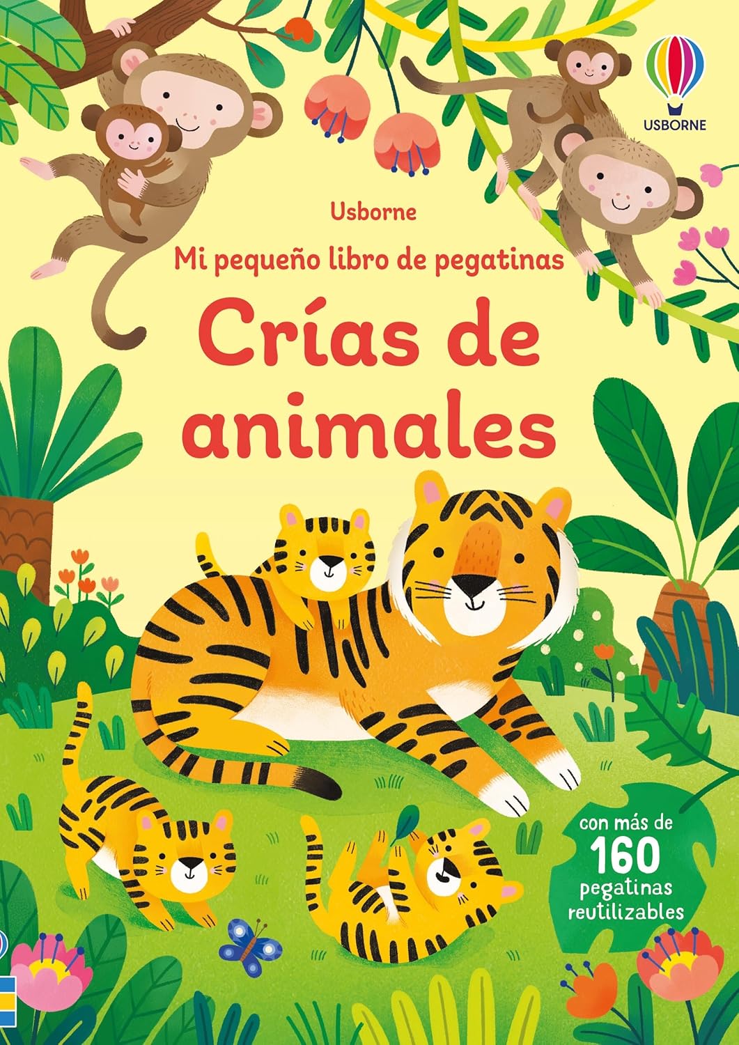 Usborne. Mi pequeño libro de pegatinas. Crias de animales