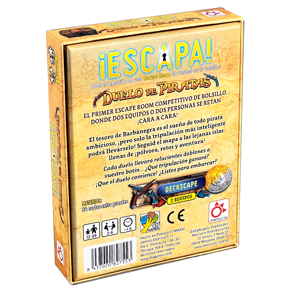 Mercurio ¡Escapa! Duelo de Piratas