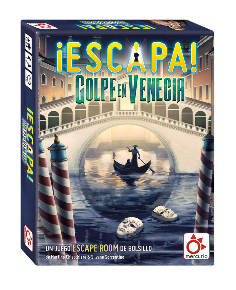 Mercurio ¡Escapa! Golpe en Venecia