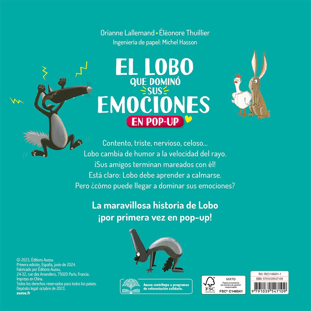 El lobo que dominó sus emociones en Pop-UP