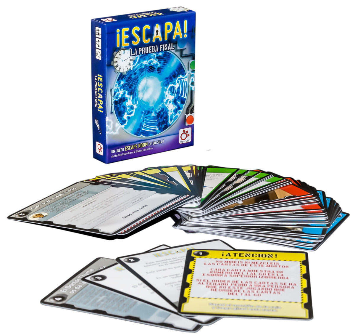 Mercurio ¡Escapa! La prueba final