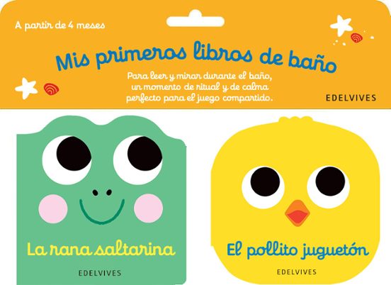 Mis primeros libros de baño : Pollito y rana