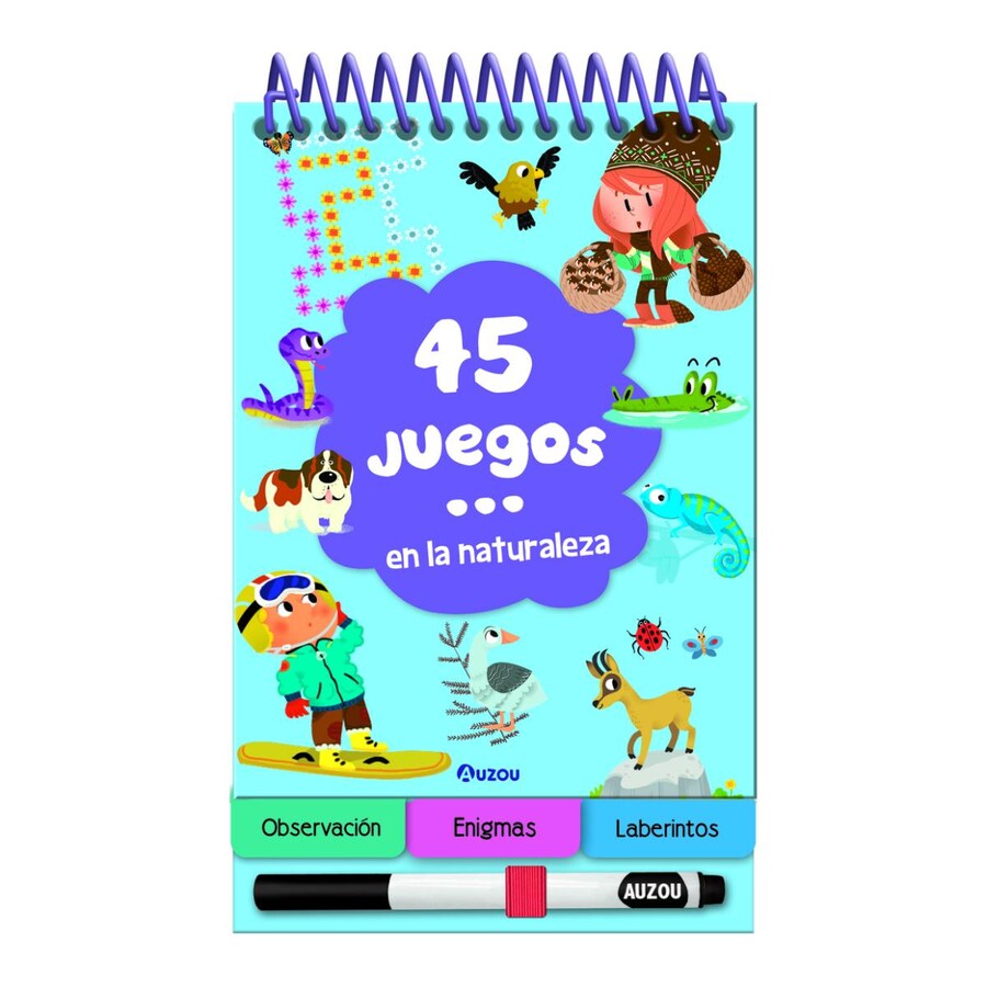 Auzou 45 juegos…en la naturaleza