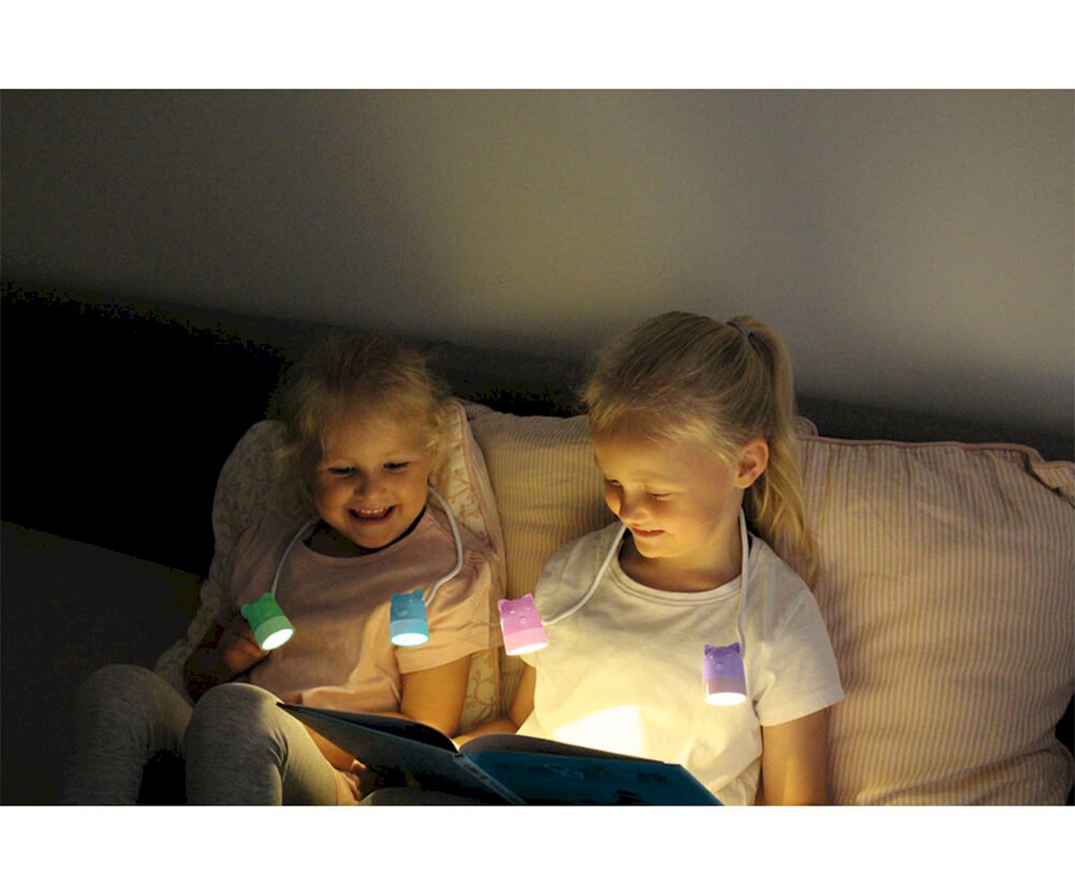 Moses Lampara de lectura flexible infantil.