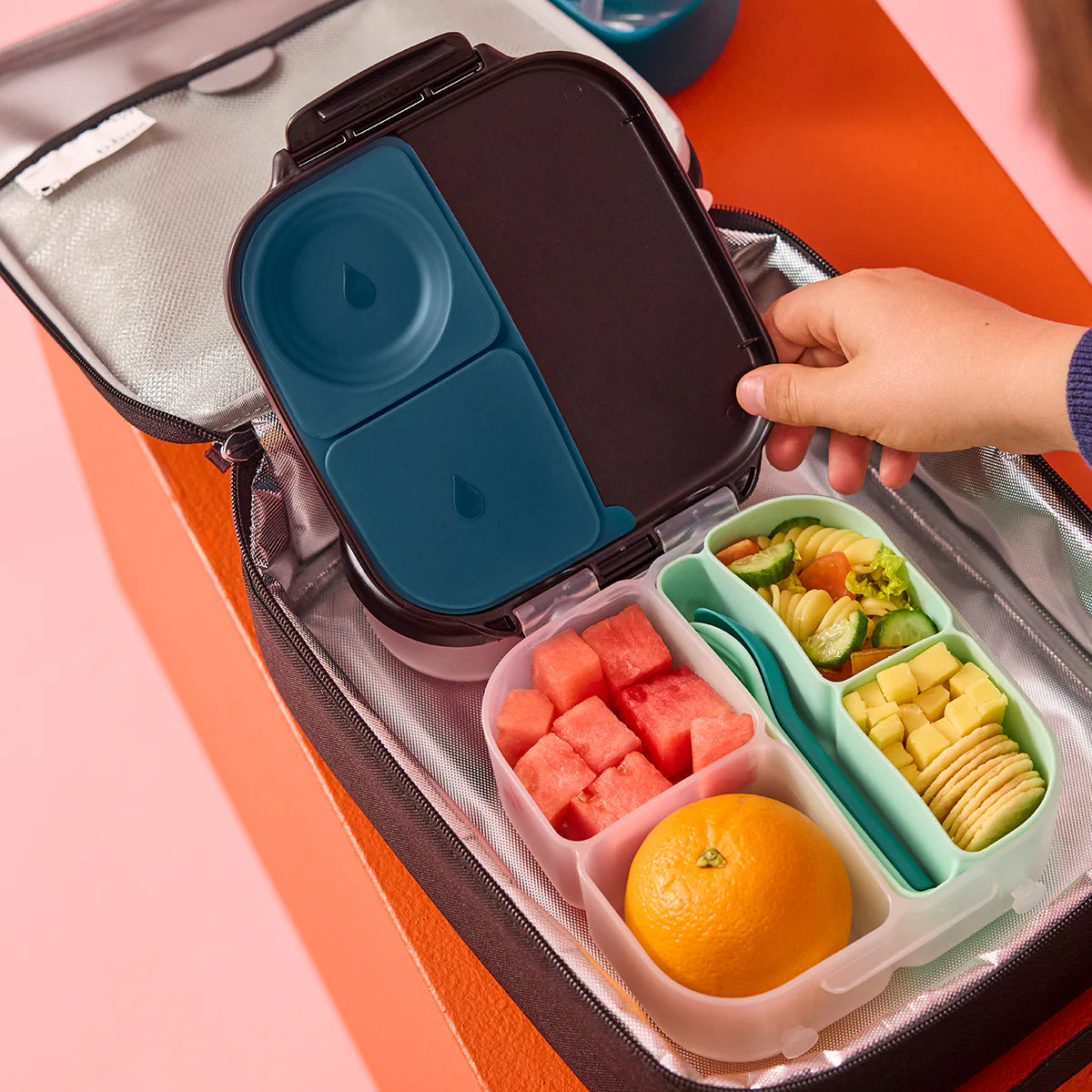 B.box Organizador silicona para fiambrera mediana mini
