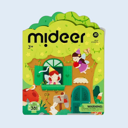 Mideer Set de pegatinas reutilizables Animales