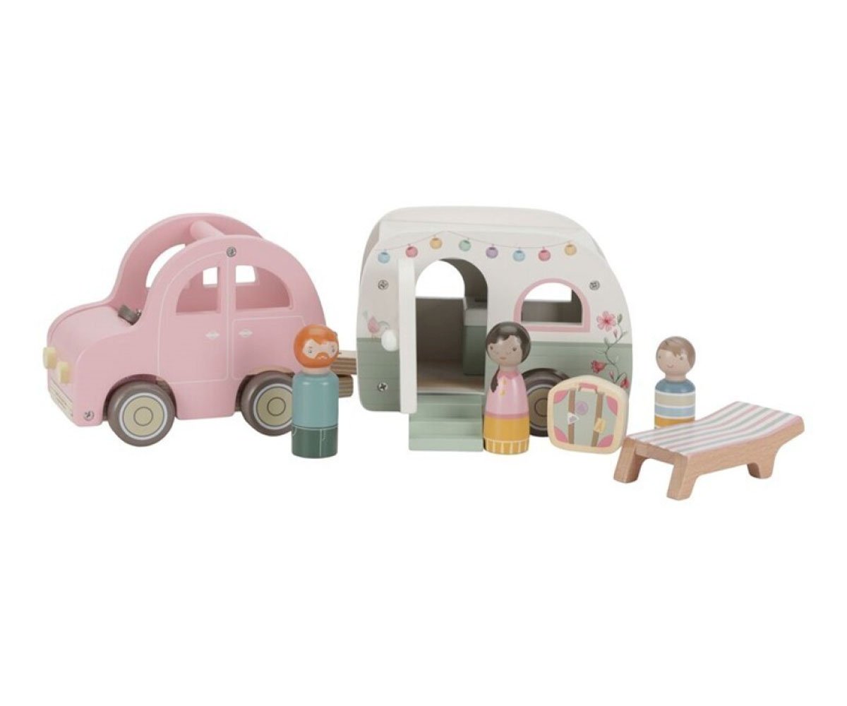 Little dutch set de coche y caravana