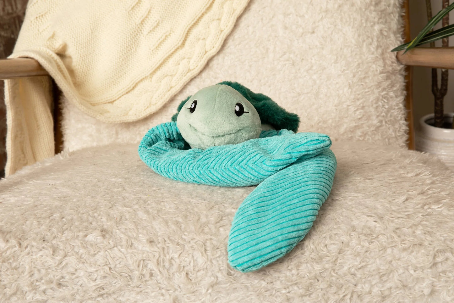 Hugimals peluche con peso, tortuguita Sidney.