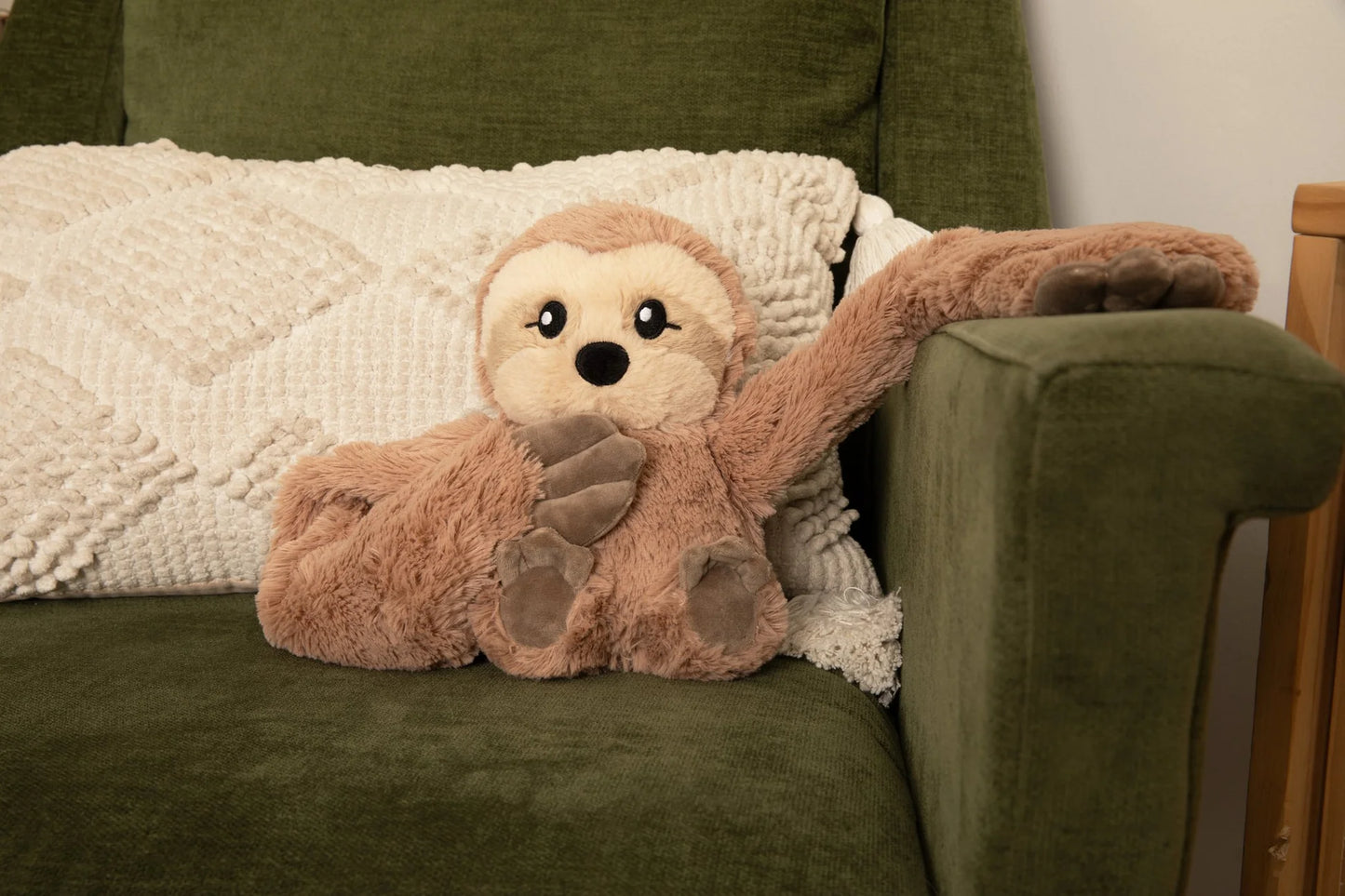 Hugimals peluche con peso, perezoso Sawyer