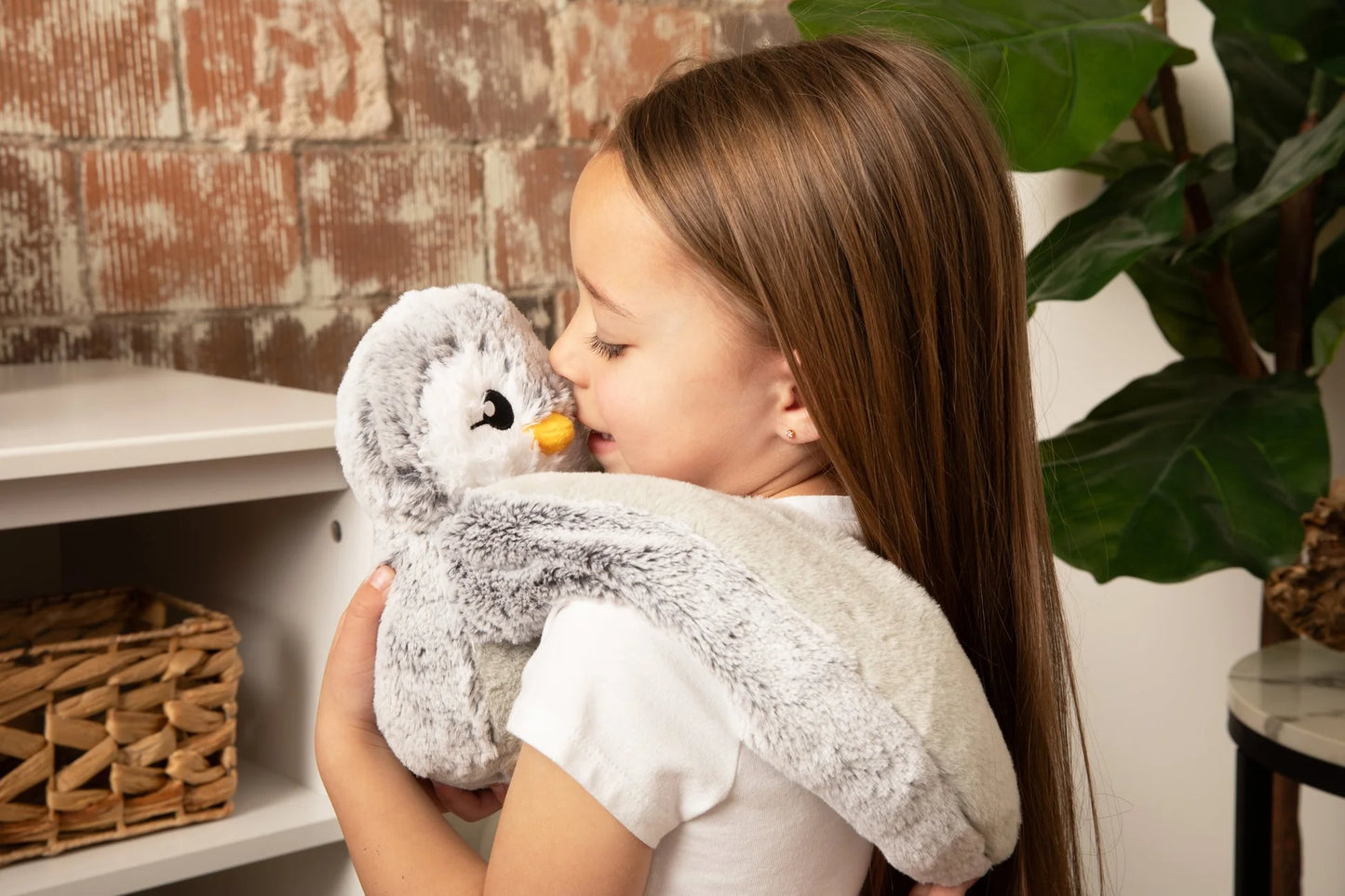 Hugimals peluche con peso Pingüino Pax